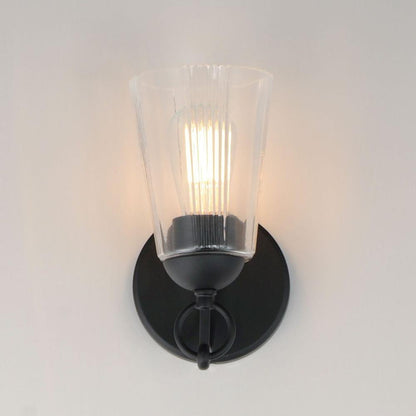 Maxim Lighting 21391CLBK Jackson Hole Wall Sconce Illuminated in Black Finish