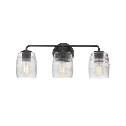 Maxim Lighting 21413CRNAB Honey 3 Light 22 Inch Natural Aged Brass Bath Vanity Wall Light