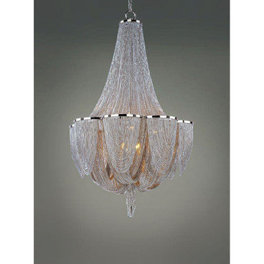 Maxim Lighting 21466NKPN Chantilly 12 Light Chandelier - Ambient Room View
