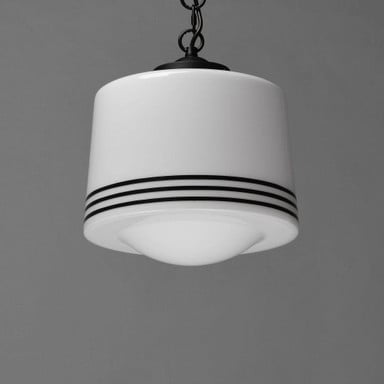 Maxim Lighting 21532WTBK Eureka 1 Light Matte Black Pendant Ceiling Light - angle view