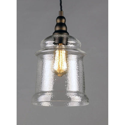 Maxim Lighting 21579HMOI Revival 1 Light Oil Rubbed Bronze Mini Pendant Ceiling Light - close-up front view