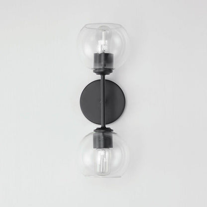 Maxim Lighting 21632CLNAB Knox Wall Sconce front view