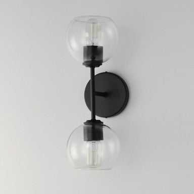 Maxim Lighting 21632CLNAB Knox Wall Sconce angle view