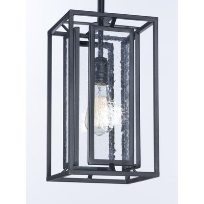 Maxim Lighting 21672CDBK Era 1 Light Black Mini Pendant - Close-Up Detail View