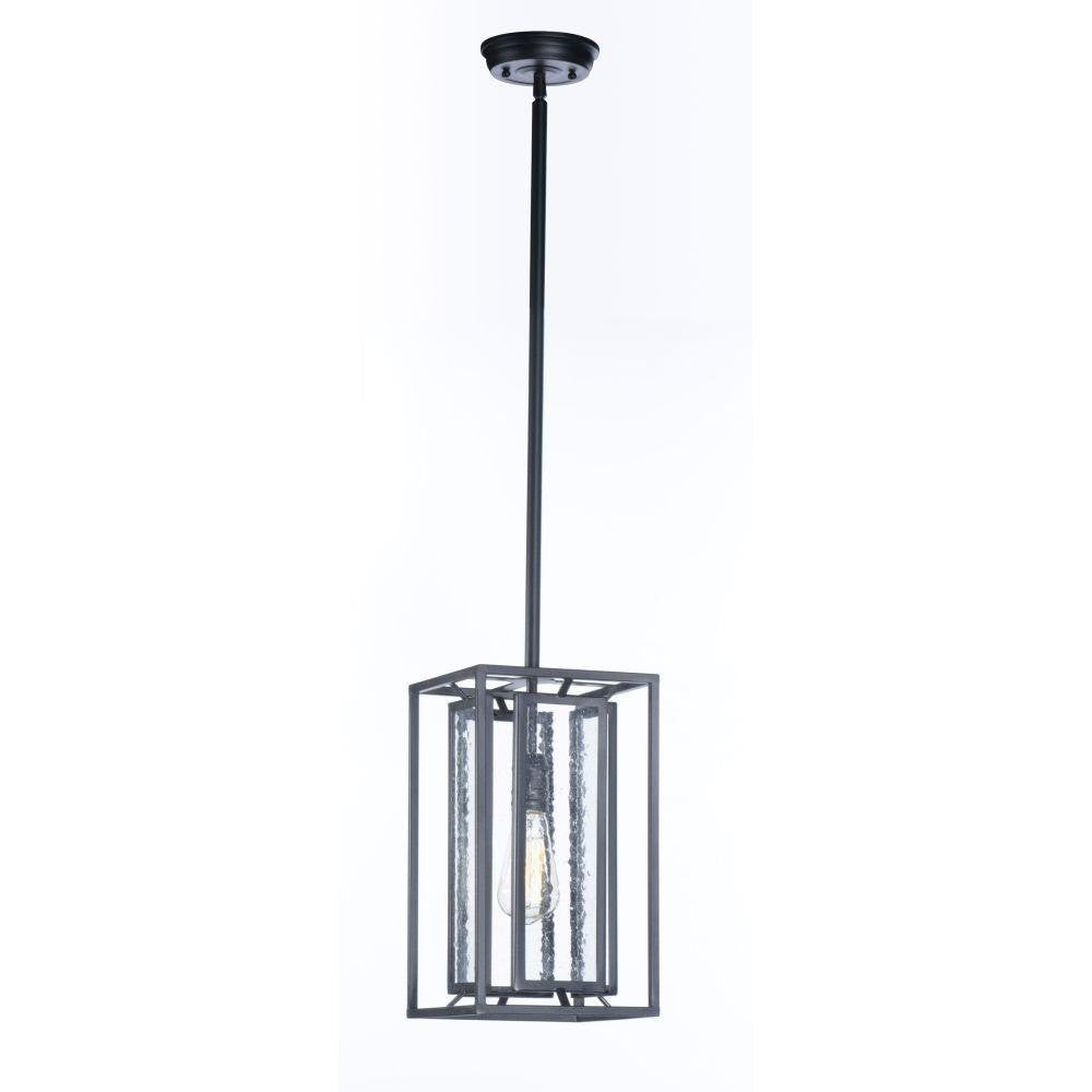 Maxim Lighting 21672CDBK Era 1 Light Black Mini Pendant - Alternate Angle Full View