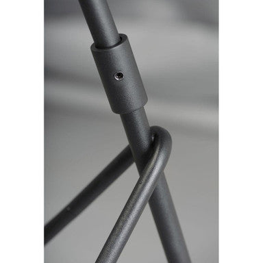 Maxim Lighting 21694BKSBR Scan Floor Lamp - Tripod Base and Joint Detail