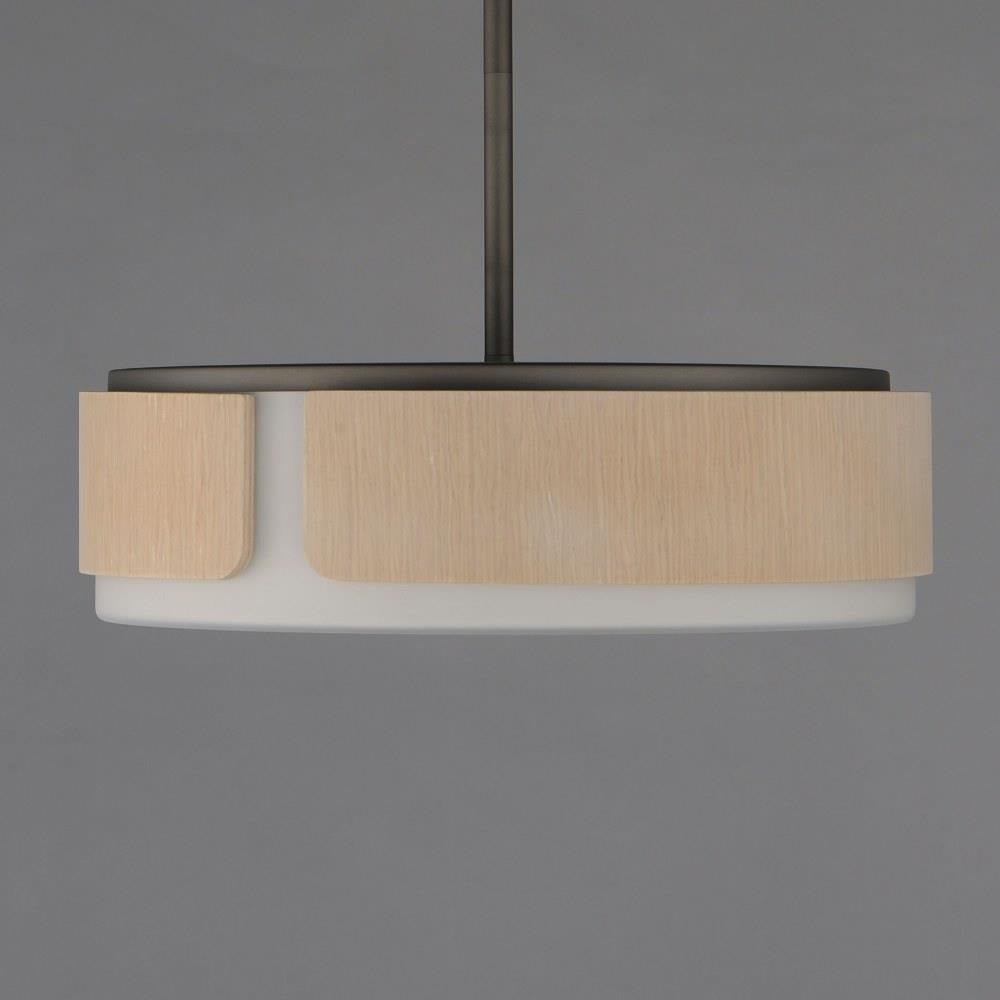 Maxim Lighting 21716SWNWDCHL Draughtsman Semi-Flush Mount Ceiling Light Detail View