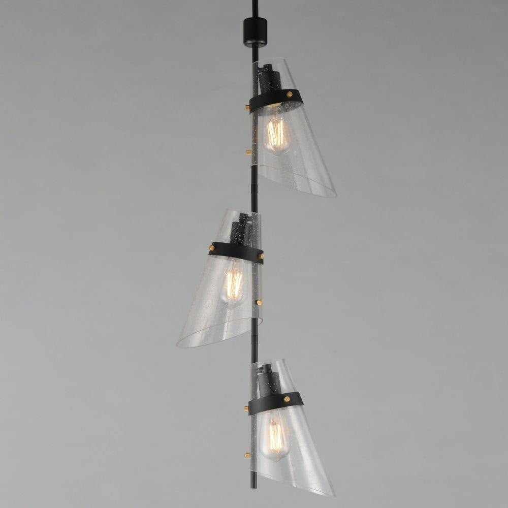 Maxim Lighting 21723CDDBZAB Finch 3 Light Vertical Pendant - Close-Up Detail