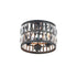 Maxim Lighting 21810BCBK Madeline 3 Light 12.5 Inch Black Flush Mount Ceiling Light
