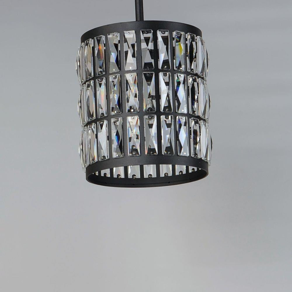 Maxim Lighting 21819BCBK Madeline Crystal Shade Close-Up View