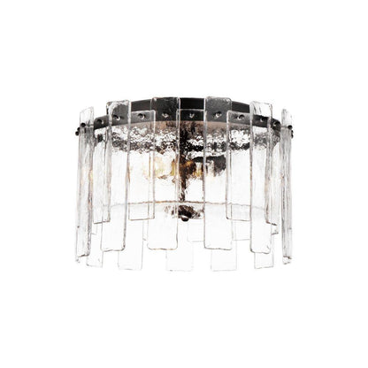 Maxim Lighting 21832AGDBZ Warren Flush Mount Ceiling Light White Background