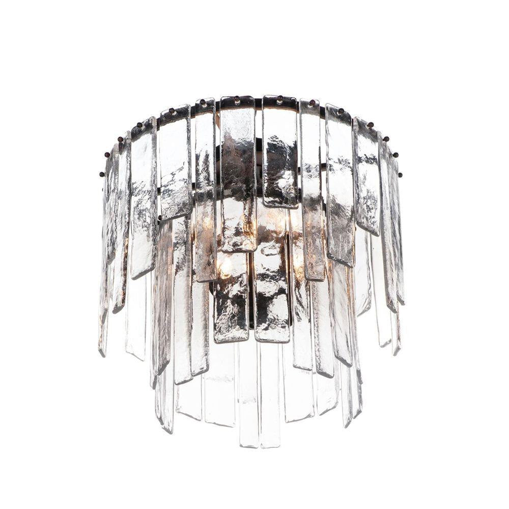 Maxim Lighting 21833AGDBZ Warren 4 Light 18 inch Dark Bronze Semi Flush Mount Ceiling Light