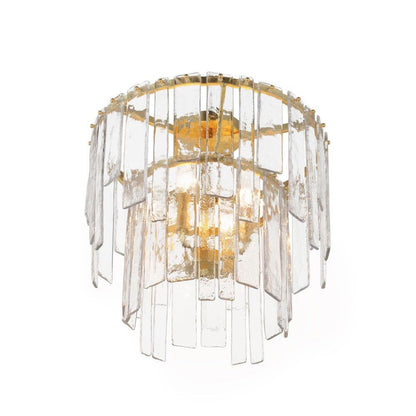 Maxim Lighting 21833AGGL Warren 4 Light Gold Leaf Semi Flush Mount Ceiling Light - Main View