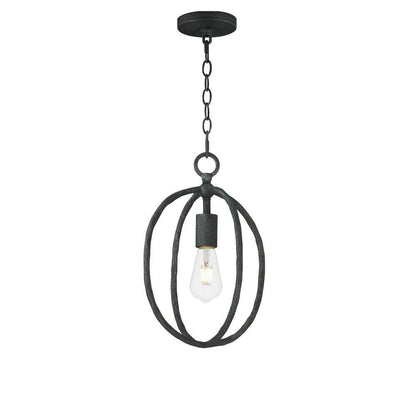 Maxim Lighting 21841BS Martel 1 Light 10 inch Blacksmith Mini Pendant Ceiling Light