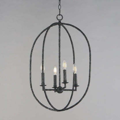 Maxim Lighting 21843EG Martel 4 Light Pendant Ceiling Light Detail View