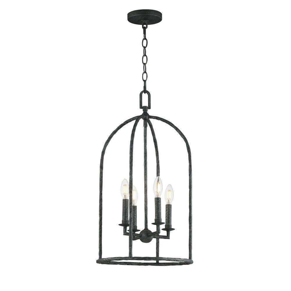 Maxim Lighting 21844EG Martel 4 Light 14 Inch Pendant Ceiling Light Full View