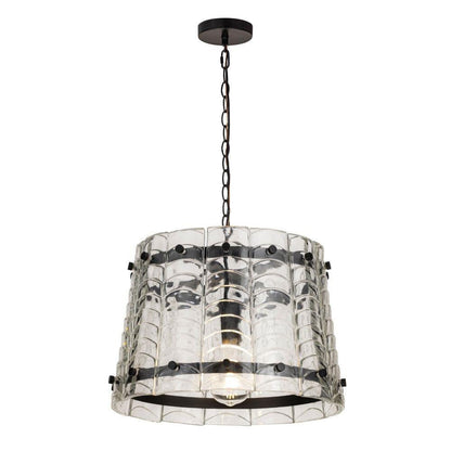 Maxim Lighting 21871CLBZ Ruche 1 Light 16 inch Dark Bronze Pendant Ceiling Light