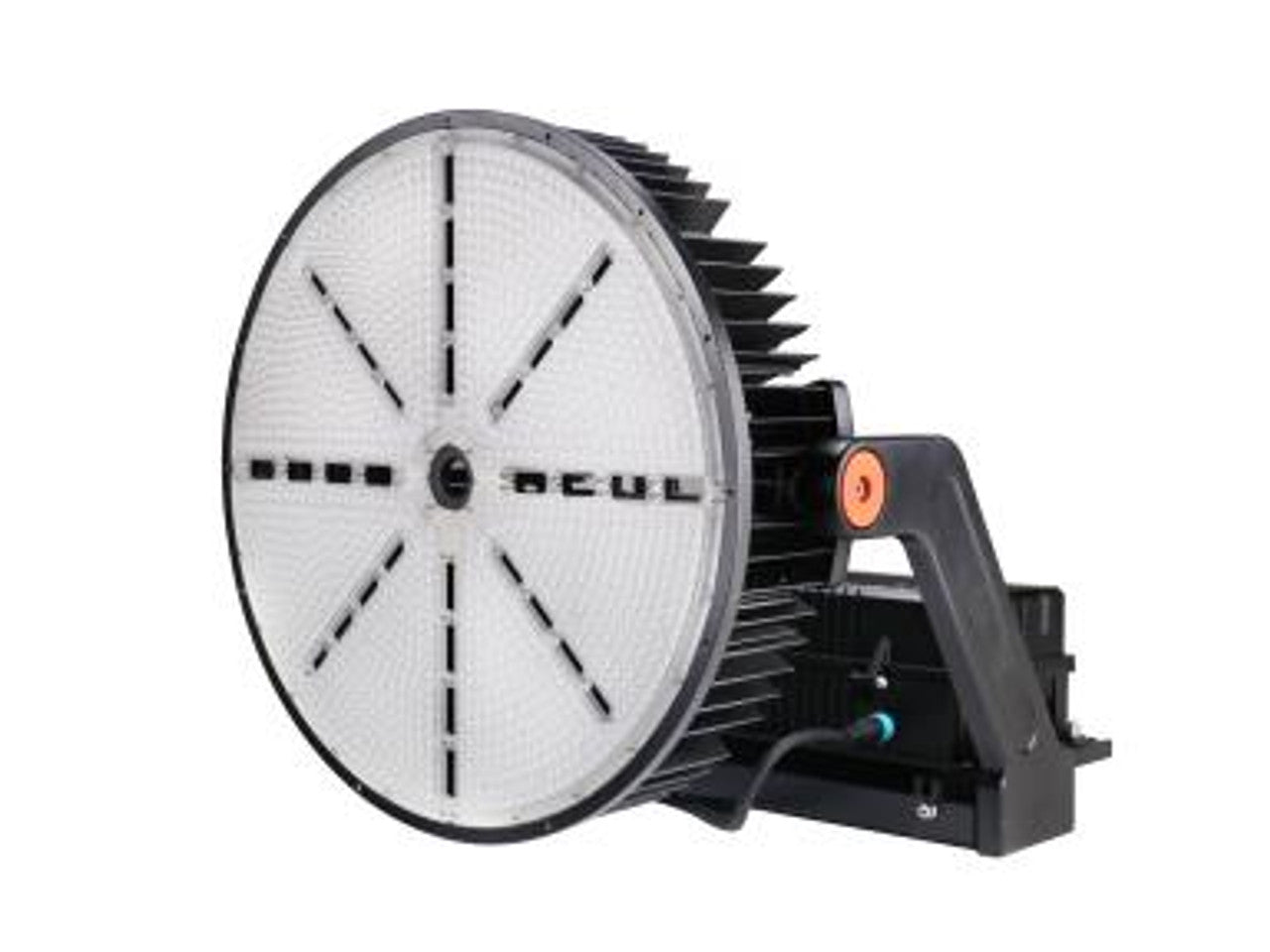 Maxlite SHF1200U-50MLK Sports/Ho Flood, 10K Surge Protector, Medium (40 Degrees), Black, Knuckle Slipfitter, Color Temperature 5K, Wattage 1200W, Voltage 120-277V