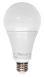 MaxLite 21A21D40 21 Watt LED A21 Bulb, High Output, Dimmable, 4000K, Replaces 150 Watt Incandescent