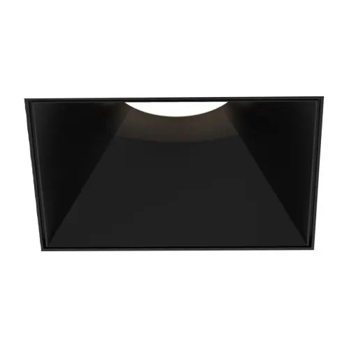 Eurofase Lighting OSC3STL01RF011027WCL 2-in Oscar LED w/o Trim, Square, Wall Wash, Wide, Color Temperature 27K, Wattage 10W, Voltage 120V-277V, BLK/BLK Clear