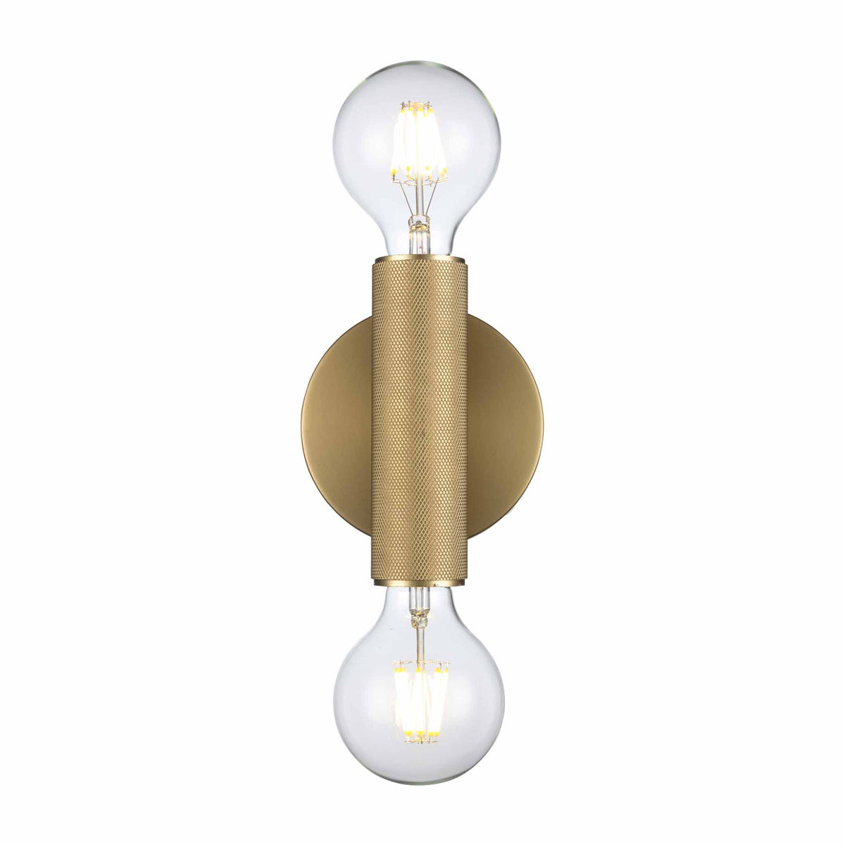 Trans Globe Lighting 22300 AG Auburn 2 Light Antique Gold Wall Sconce