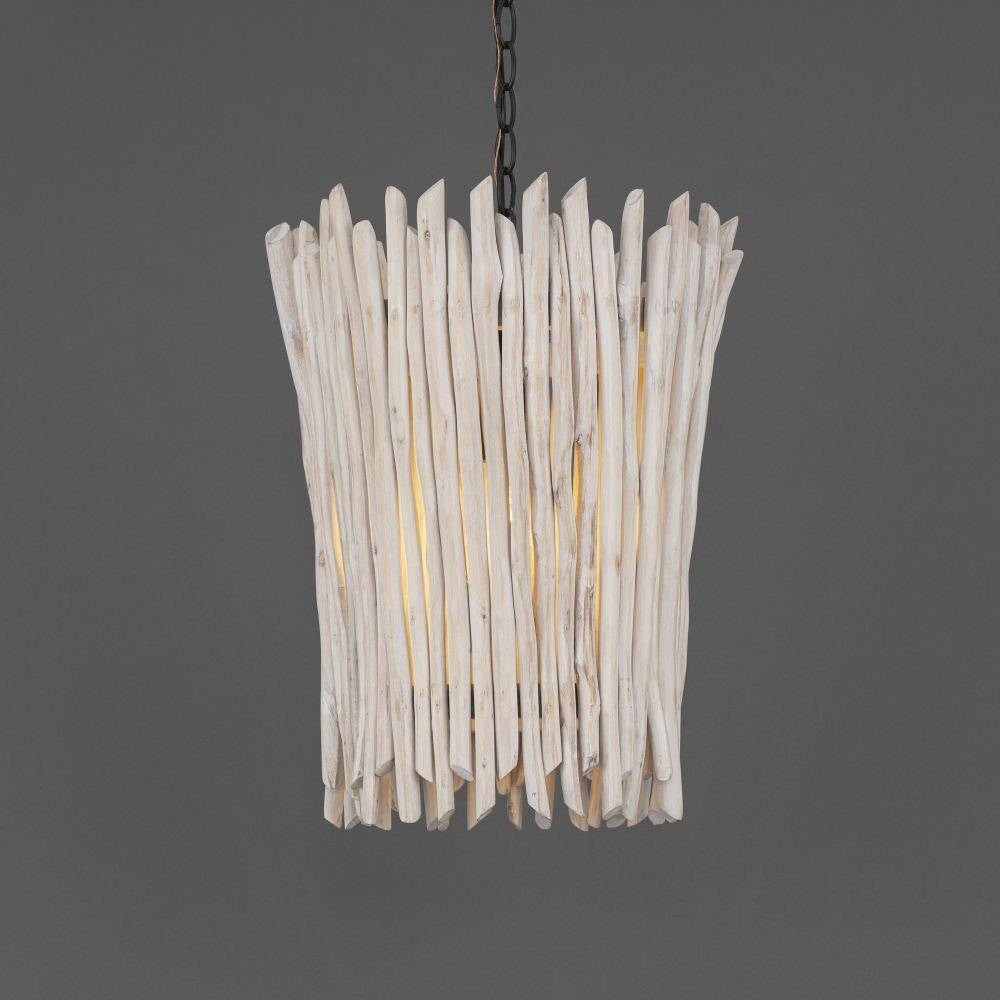 Maxim Lighting 22421WWTBZ Baywood 1 Light Pendant - detail close-up view