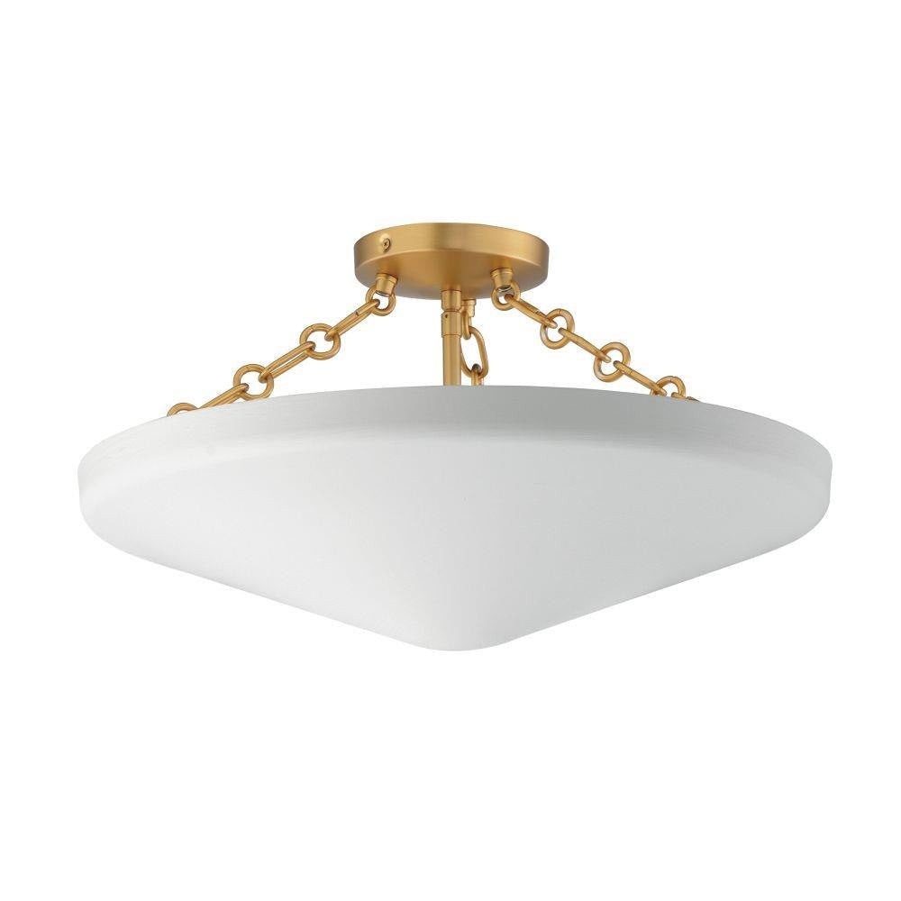 Maxim Lighting 22450WTNAB Artemis 3 Light 19.75 inch Natural Aged Brass Pendant Ceiling Light