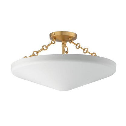 Maxim Lighting 22450WTNAB Artemis 3 Light 19.75 inch Natural Aged Brass Pendant Ceiling Light