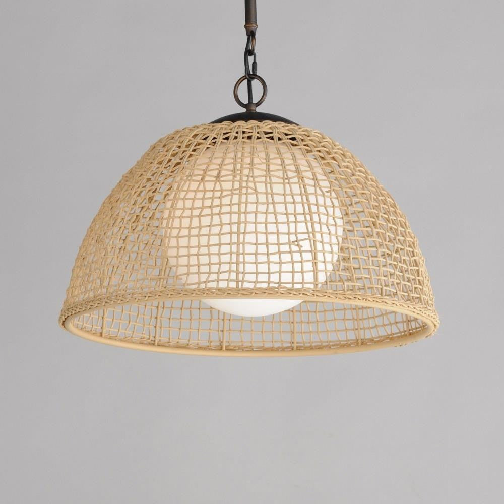 Maxim Lighting 22472WWT Cestino Pendant - Close-Up Detail View