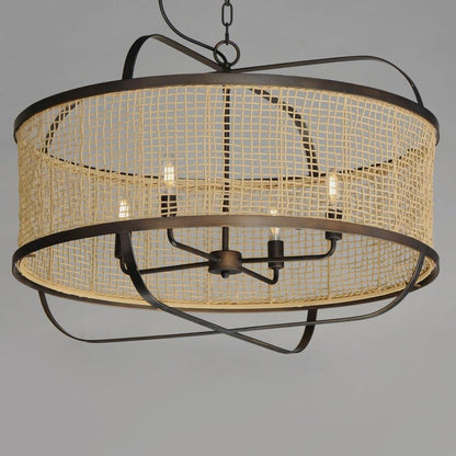 Maxim Lighting 22475WWT Cestino Pendant Ceiling Light Detail View