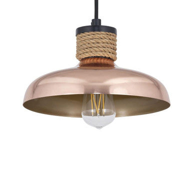 Maxim Lighting 22492CP Bingham 1 Light 9.75 inch Copper Pendant Ceiling Light - Close Up
