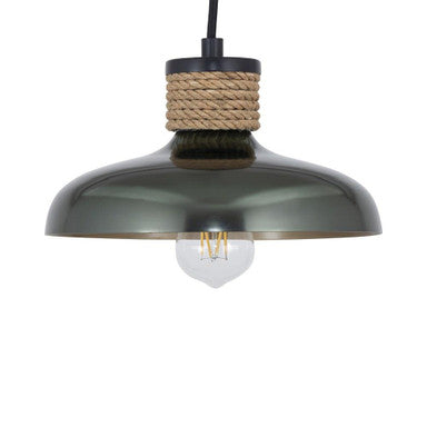 Maxim Lighting 22492JU Bingham 1 Light 9.75 inch June Bug Pendant Ceiling Light - June Bug Finish Side View