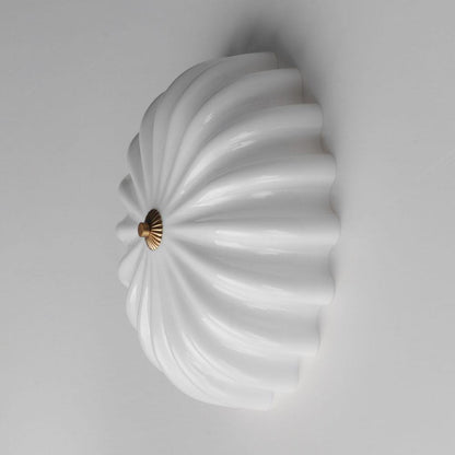 Maxim Lighting 22650WTNAB Bundt 3 Light Natural Aged Brass Semi Flush Mount Ceiling Light - Top View