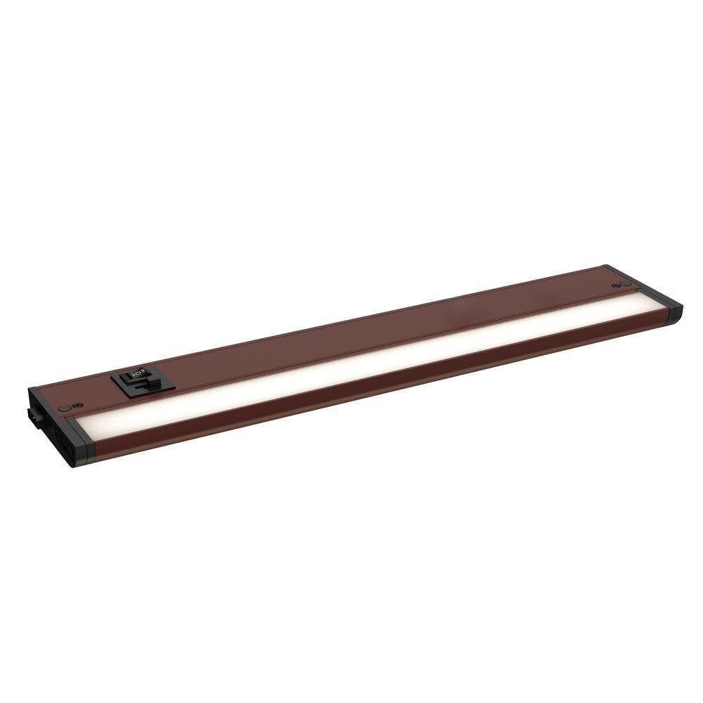 Maxim Lighting 89864SN CounterMax 5K 1 Light 18 Inch Satin Nickel LED Undercabinet Light