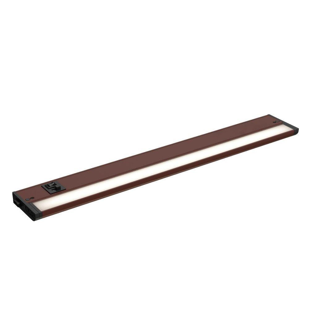 Maxim Lighting 89865BZ CounterMax 5K Bronze LED Undercabinet Light Bar 24 Inch - Angled View