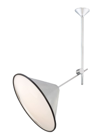 Eurofase Lighting 22975-010 Manera 22" Ceiling Pendant Light, Aluminum Finish