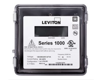 Leviton 22OPM-500 Meter for 800Amp Circuit
