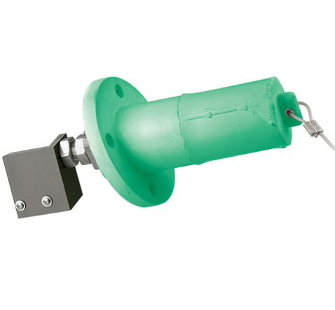 Leviton 22R28-G 22 Series Female Receptacle, 15-Degree, Threaded Stud with Microswitch