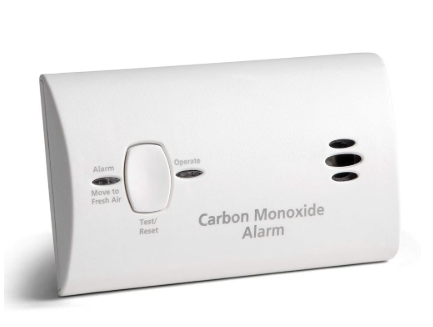 Kidde 9CO5LP2 Kidde Carbon Monoxide Detector, Battery Powered with LED Lights