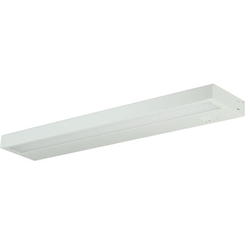 Nora Lighting NUD-8822/27WH 22" LEDUR Under Cabinet with Dedicated CCT (2700K), Lumens 360lm/ft, Wattage 12W, White Finish