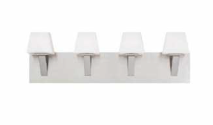 Eurofase Lighting 23043-022 Anglo 26" LED Bathbar 4-Light, Satin Nickel Finish