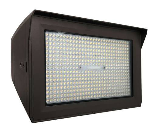 EnVisionLED LED-ARL3-ARC-3P150-TRI-BL-UNV-PC Large LED Flood Light w/ Protocol, Selectable Wattage 80/120/150W, Voltage 120V-277V, Multi-Color Temperature, Black