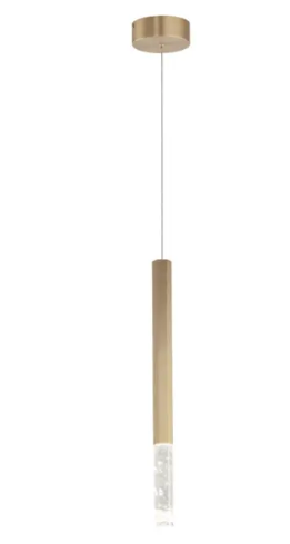 ET2 Contemporary Lighting E11021-95GLD Diaphane 20" LED Pendant, Color Temperature 3000K, 300 Lumens, Voltage 120V, Gold Finish
