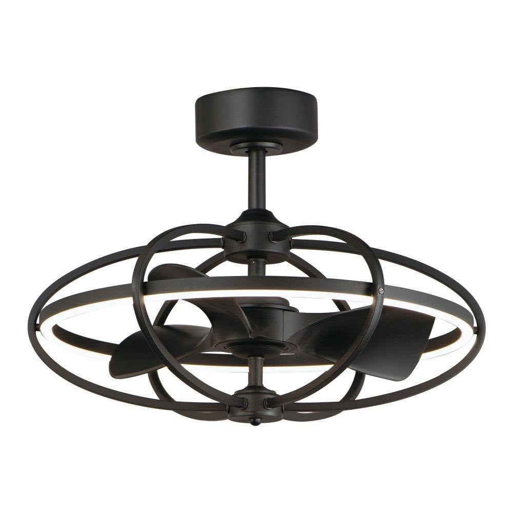 Maxim Lighting 61002SN Corona 1 Light 27.5 Inch Satin Nickel Fandelight Ceiling Fan - Front View