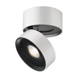 Kuzco Lighting FM9405-WH-UNV Solo 5 inch LED Flush Mount in White with Frosted Acrylic Diffuser