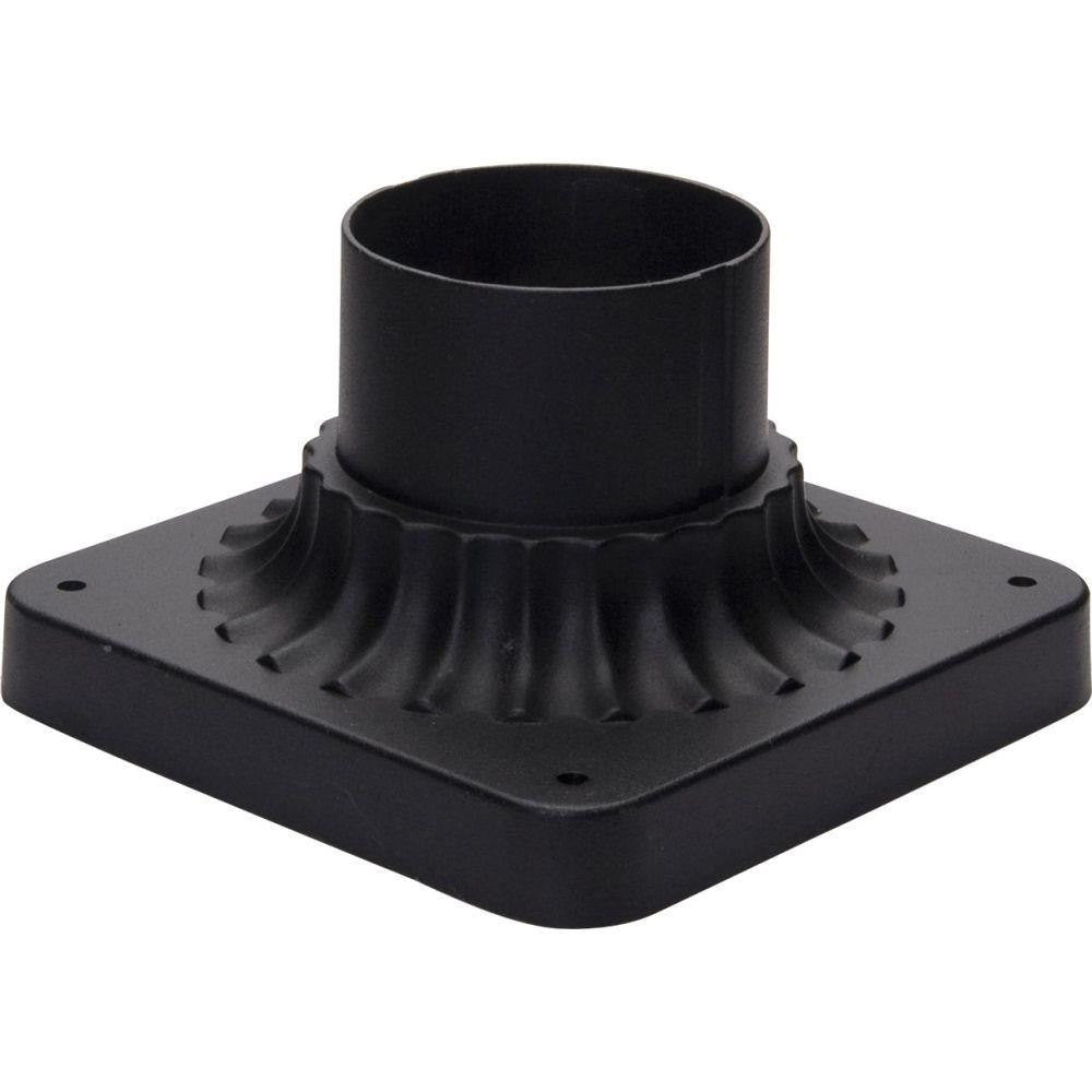 Maxim Lighting 2001BZ Outdoor Essentials Bronze Pier Mount Base