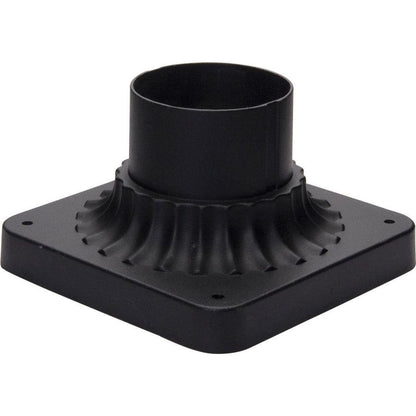 Maxim Lighting 2001BZ Outdoor Essentials Bronze Pier Mount Base