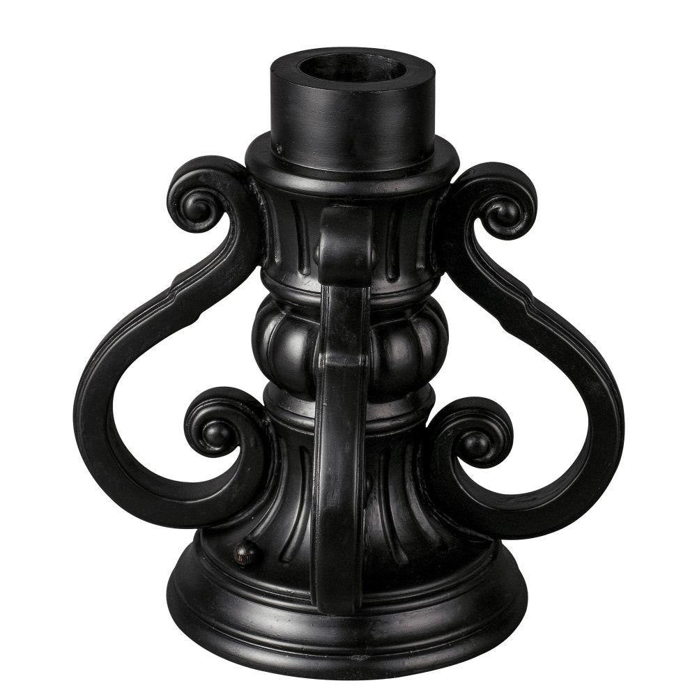 Maxim Lighting 2004BK 10 Inch Black Outdoor Pier Mount Base