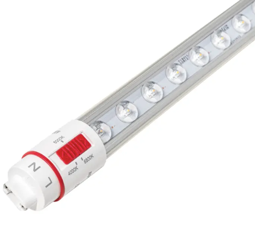 Keystone KT-LED4T8-18P1SO-8CSK-DX2 18" Sign Hero LED T8 Sign Tube, Single Sided, Wattage 4W, Multi-Color Temperature, Single or Double Ended, Voltage 120-277V