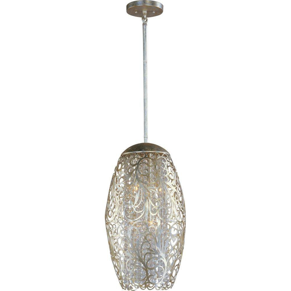 Maxim Lighting 24151BCGS Arabesque 6 Light 13 inch Golden Silver Pendant Ceiling Light product photo